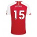 Maillot de foot Arsenal Jakub Kiwior #15 Domicile vêtements 2023-24 Manches Courtes